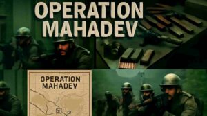 Oppression Mahadev, Indian Army special forces in action during Operation Mahadev in the dense forests near,